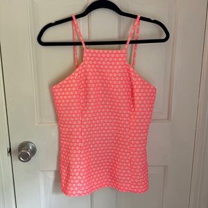 Neon lilly Pulitzer tank top
